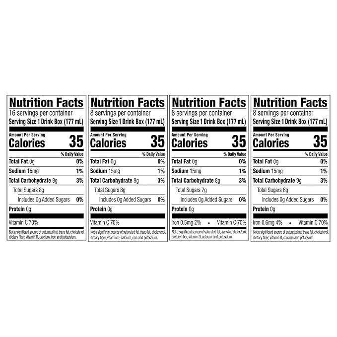 Honest Kid Assorted Organic Juice Drink Variety Pack 6 Fl OZ (40 Count)