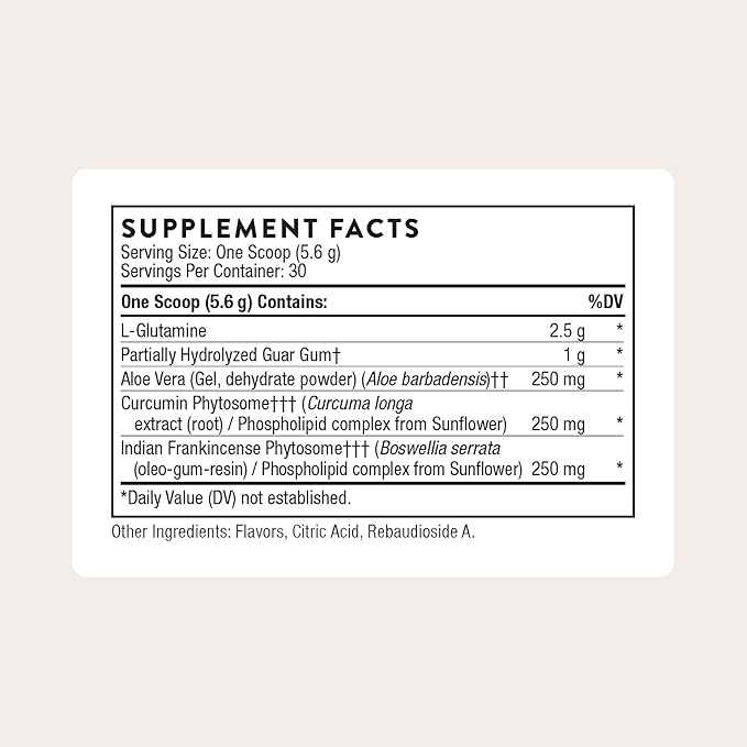 THORNE - Leaky Gut Support (Formerly EnteroMend) - Gut Health Supplement - Supports Optimal Digestive Function &amp Bowel Regularity* - NSF Certified for Sport - Orange Vanilla Flavor - 30 Servings
