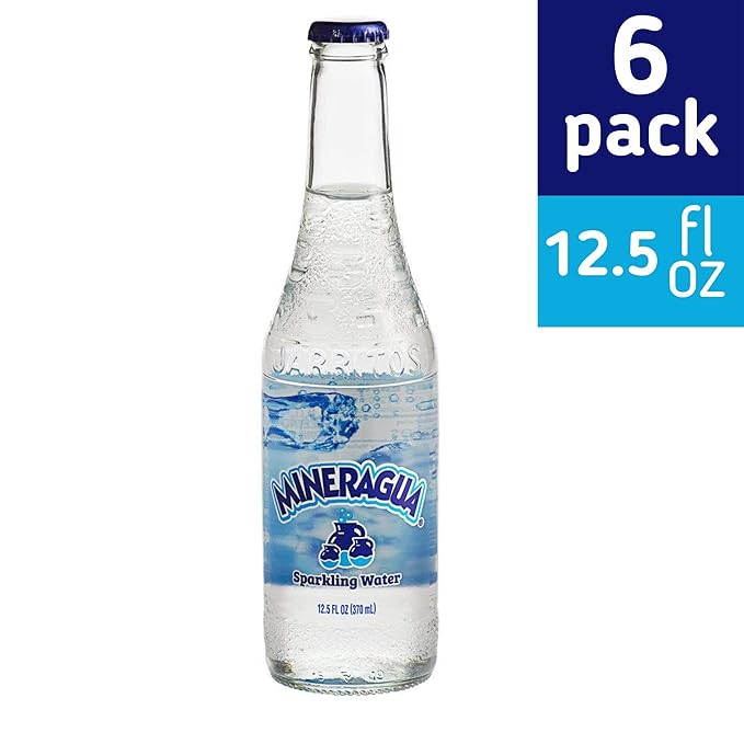 Jarritos Mineragua Sparkling Water 12.5floz (370mL) 6 Pack