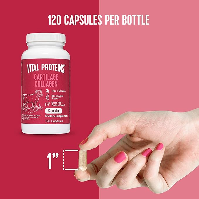 Vital Proteins Collagen Peptides Powder 19.3oz+ Collagen Pills Type II