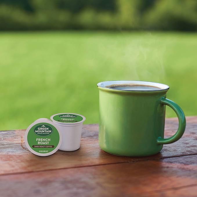 Green Mountain Coffee Roasters French Roast Keurig K-Cup Pods Dark Roast Coffee 96 Count