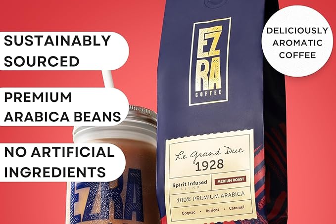 Le Grand Duc 1928 Medium Roast Whole Bean Coffee - 12 ounce