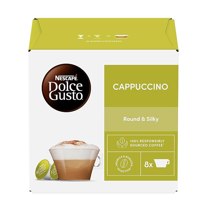 Nescafe Dolce Gusto Cappuccino 16 Capsules 100g