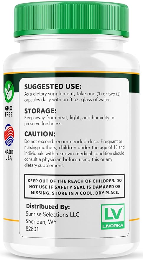 LIVORKA Prostafense Health Supplements for Men Capsules - Official Prostafense Pills All Natural Support Prostafence Maximum Strength Premium Formula for Daily Wellness 60 Capsules for 1 Month