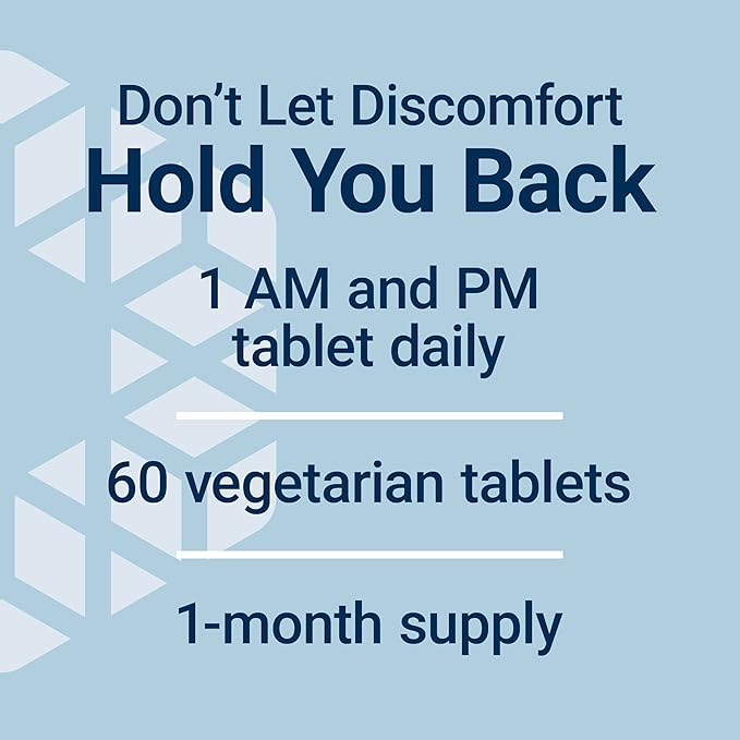 Life Extension ComfortMAX™ honokiol and Pea for Nerve Support &amp discomfort Relief Gluten-Free Non-GMO Vegetarian 60 Tablets