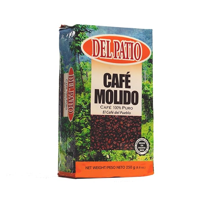 Puerto Rican Variety Pack Ground Coffee Kit - 4 Local Favorites in 8-8.8 Ounce Bags (33.6 oz total) | Café Draco Rosa El Meson Mamí &amp Del Patio