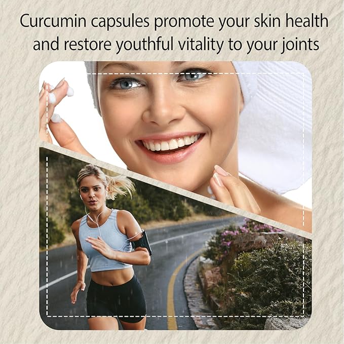NIVELLE Turmeric Curcumin | Pure Turmeric Curcumin Supplement 1000mg | 95% Curcuminoids with Bee Propolis Ginger MCT Oil Fat Soluble Vitamin C &amp Black Pepper | 120 Capsules (1)