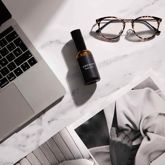 DROWSY SOS Sleep Pillow Spray - Instantly Elevate Your Sleep Experience Long Lasting &amp Effective Formula 6 Month Supply - Natural Vegan Ingredients 50ml / 1.7 Fl. Oz