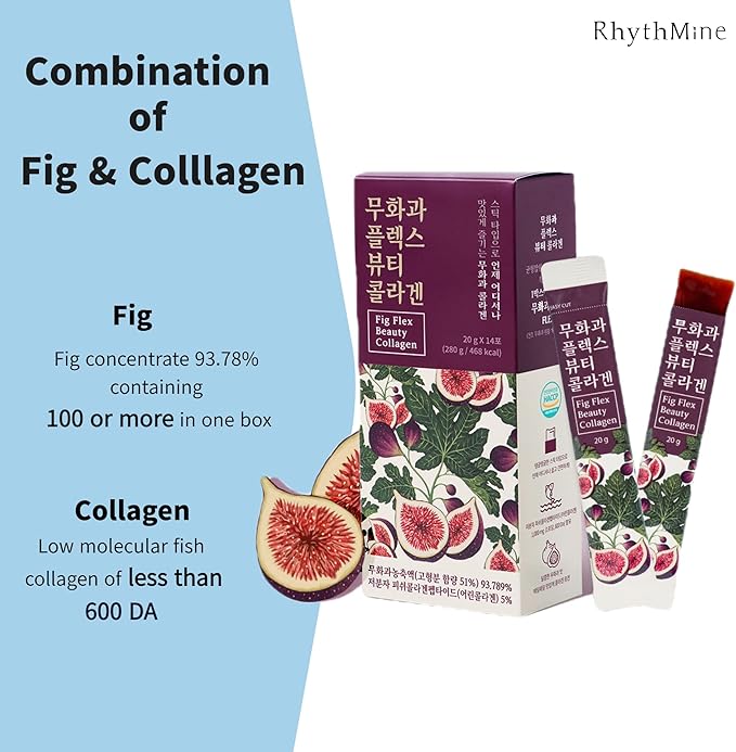 Fig Collagen Jelly Sticks for Women The Combination of Figs and Low Molecular Collagen Red