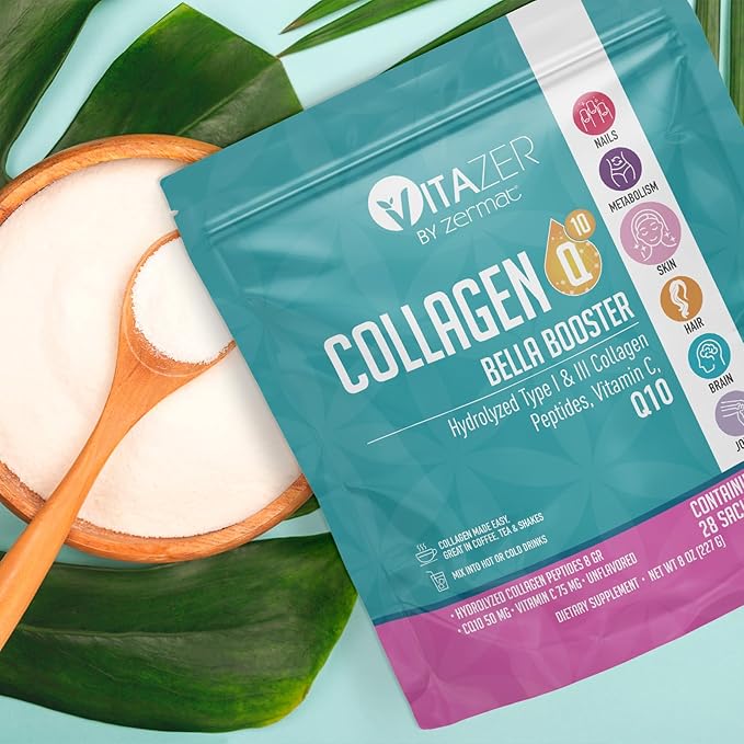 Zermat Vitazer Collagen Q10 28 Sachets.