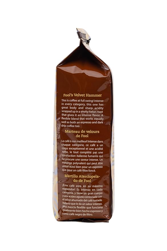 Coffee Fool's Organic Fair Trade Velvet Hammer (Espresso)