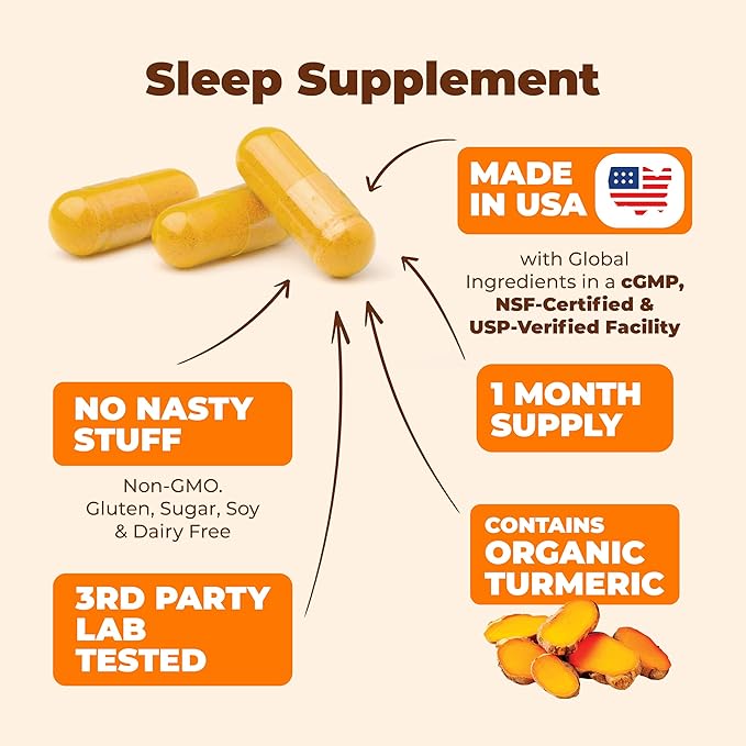 Women's Multivitamin + Turmeric Melatonin Valerian Bundle. Joint Support and Cartilage Comfort Healthy Immune Response and Inflammatory Balance