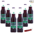 Nehi Grape Soda | Real Cane Sugar | Caffeine Free | Throwback Retro Bottle | 12 oz Glass Bottles with Crazy Soda Pop Bottle Opener (6 Pack)