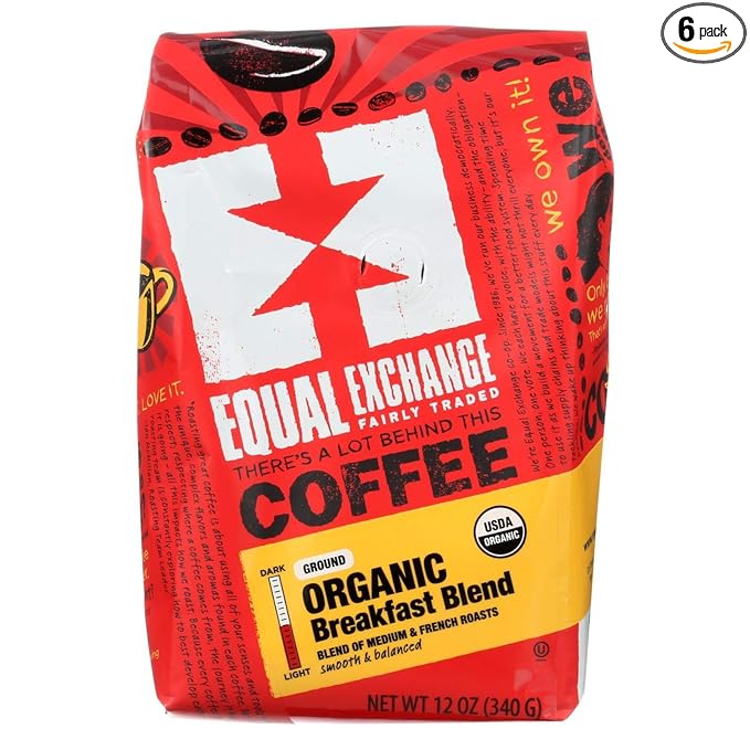 100% Organic Breakfast Blend Drip Coffee