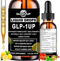 GLP-1 Supplement for Women &amp Men 9-in-1 Naturally GLP-1 Support w. Berberine HCI Cyelon Cinnamon Green Tea Eriocitrin GLP1 for Gut Digestion Metabolic GLP-1 Drops 6X Stronger Than Capsules