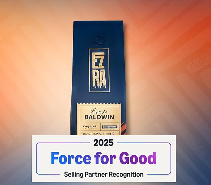 Lorde Baldwin - Dark Roast Ground Coffee - 12 ounce