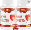 Cholesterol Supplements with Plant Sterols Niacin Red Yeast Rice Citrus Bergamot Garlic Cholesterol Supplement Support Normal Cholesterol Levels 180 Softgels