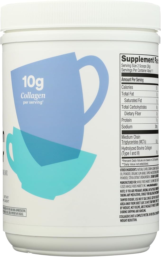 365 by Whole Foods Market Vanilla Collagen Creamer 10.5 OZ