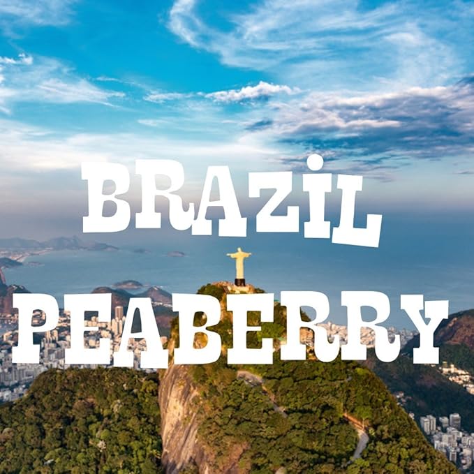 Peaberry Coffee Connoisseur Gift Box Jamaica Blue Mountain Costa Rica Brazil Bolivia Ground Fresh Roasted 4 x 16-ounce Bags