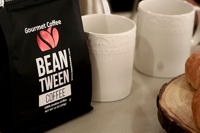 Beantween Coffee: Premium Organic MEDIUM ROAST Ground (2 lb) of 100% Arabica Coffee – Low Acid MOLD-FREE Certified Organic Kosher Single Origin Woman-owned