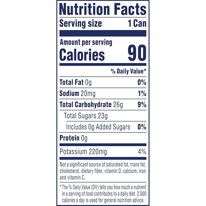 Ocean Spray 100% Apple Juice 7.2 oz Cans (Pack of 24)