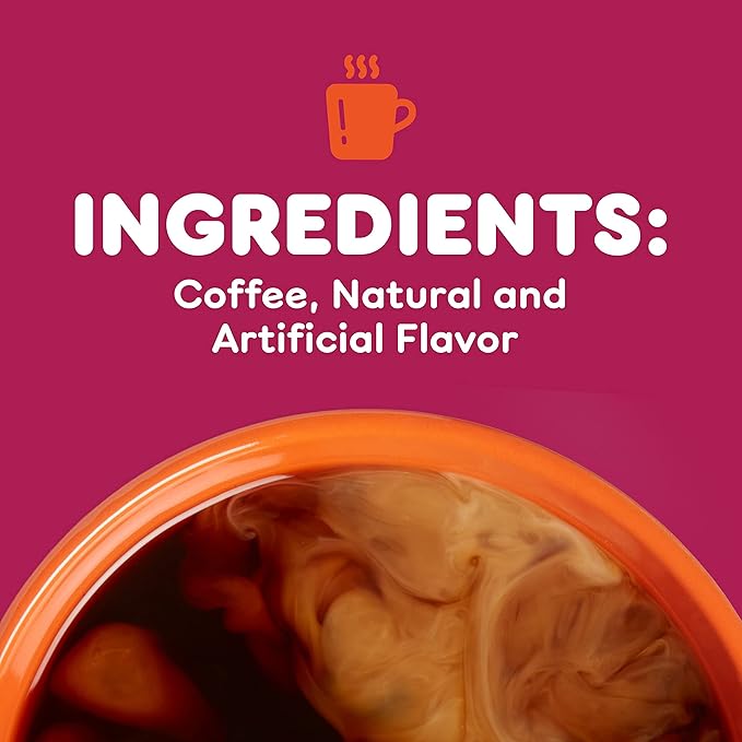 Dunkin' Candy'd Almond Dark Roast Flavored Coffee 10 Keurig K-Cup Pods