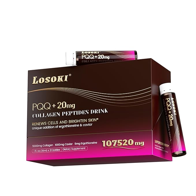Losoki PQQ Collagen Peptides Drink