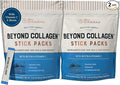 Live Conscious Beyond Collagen Peptides Powder Unflavored Packets-Hydrolyzed Collagen Powder-Hair Skin Nail &amp Joint Support- I II III V &amp X Grass-Fed Collagen Supplements for Women &amp Men 3