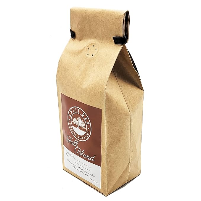 3 PACK Fall Blend Coffee hand roasted beans complex and spicy with notes of nutmeg cinnamon and pumpkin spice by SPLIT OAK COFFEE ROASTERS Medium Roast Coffee