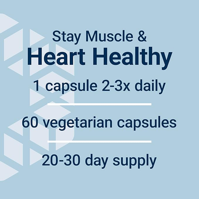 Life Extension Super Carnosine L-carnosine Luteolin Vitamin B1 Muscle Support Exercise Recovery Heart Health Gluten-Free Non-GMO Vegetarian 60 Capsules