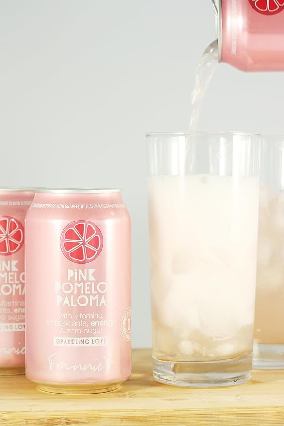 AmishTastes Frannie’s Sparkling Beverages Customizable 2-Flavor/16ct Box (Choose from 7 Flavors) 192 Oz.