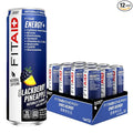 FITAID ENERGY 200mg Natural Caffeine Keto Blackberry Pineapple Omega-3s 15 calories Paleo Vegan &amp Gluten-Free No Artificial Sweeteners 12-oz. cans (Pack of 12)