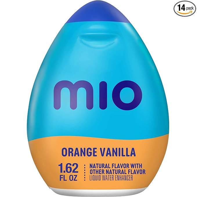 Mio Vitamins Liquid Water Enhancer Orange Vanilla 1.62 OZ. (Pack of 14)
