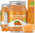 Sea Moss Gel - Sea Moss Gel Raw Made in USA Sea Moss Supplement for Hair &amp Nails Care Immune Support Sea Moss Turmeric &amp Ginger Supplement 15OZ