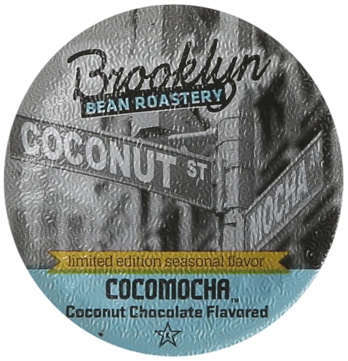 Brooklyn Beans Cocomocha Craft Coffee Pods for Keurig 2.0 K-Cup Brewers 40 Count
