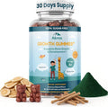Akros Growth Gummies for Kids &amp Teens | Sugar-Free Calcium + Vitamin D3 &amp K2 Gummies - Height &amp Bone Support | Ashwagandha Spirulina L-Arginine | Non-GMO Gluten-Free 60 Raspberry-Water