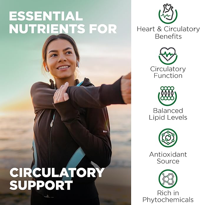 Nutrivein Premium Citrus Bergamot Supplement 1400mg 25:1 Bergamia Extract - 60 Day Supply (120 Capsules): Powerful Italian Citrus Bergamot 1400 mg+ High Concentration - Heart and Circulatory System