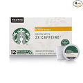 Starbucks Blonde Roast K-Cup Coffee Pods with 2X Caffeine for Keurig Brewers 4 boxes (48 pods total)