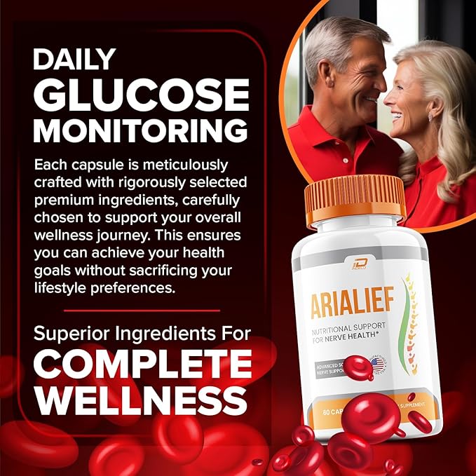 Arialief Capsules Arialief Advanced Supplement All Natural Formula to Maintain Healthy Levels Maximum Strength Daily Formula Arialif Capsules Reviews (3 Pack - 180 Capsules)