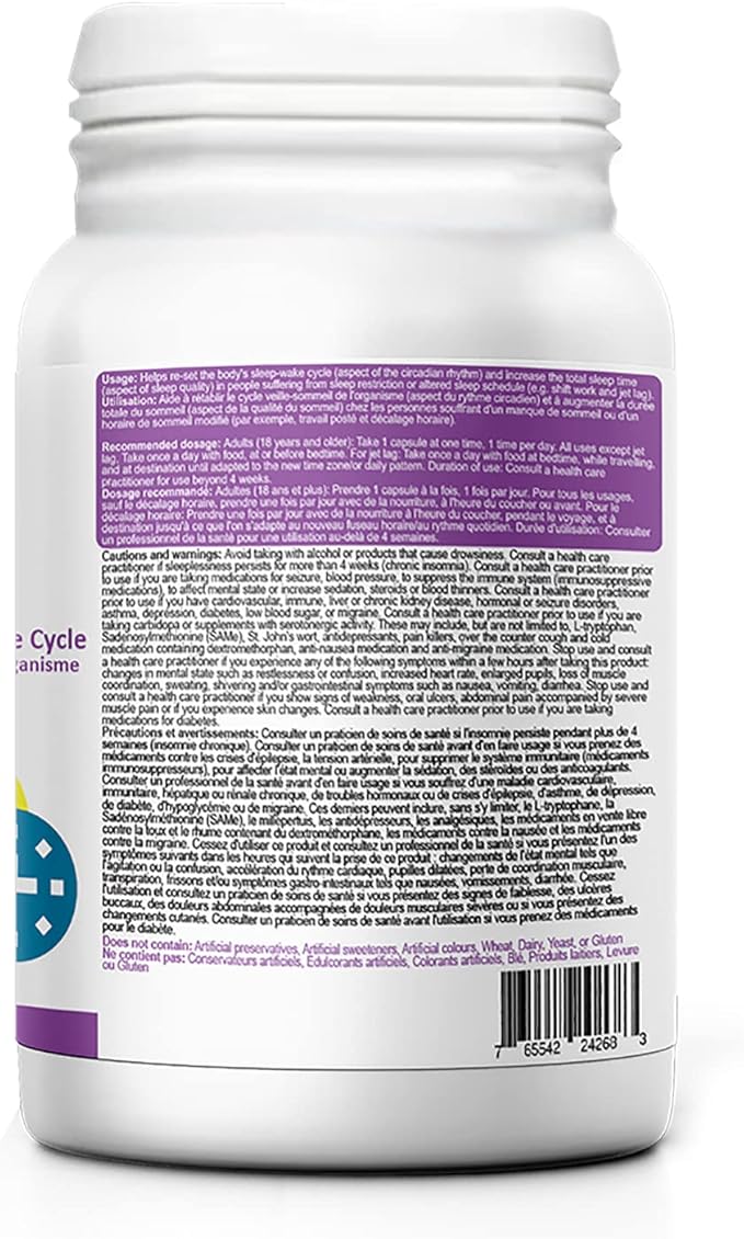 SleepCan Capsules 5mg Melatonin with Phosphatidylserine and L-Theanine 2 Packs of 90 Sleep-Wake Cycle Support Supplements Serving Size: 1 Capsule Once Daily