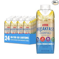 Carnation Breakfast Essentials Ready-to-Drink Classic French Vanilla 8 FL OZ Carton (Pack of 24)