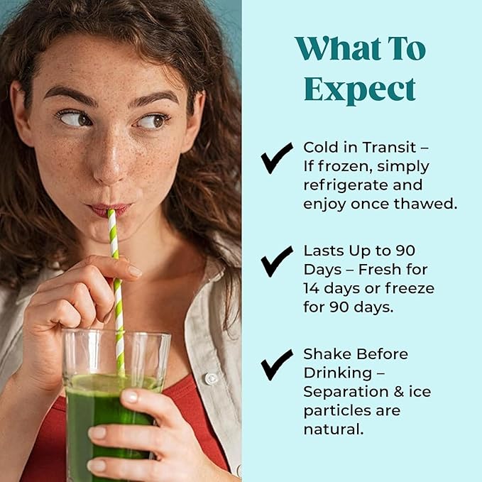 PUR Cold-Pressed Juice – Mini Harmony 5 Day Cleanse – Greens Blue Chia and Pineapple Mint Juices plus Vanilla Almond Nut Mylk with Plant-Based Protein – Non-GMO Pressed at Source – 20 Bottles