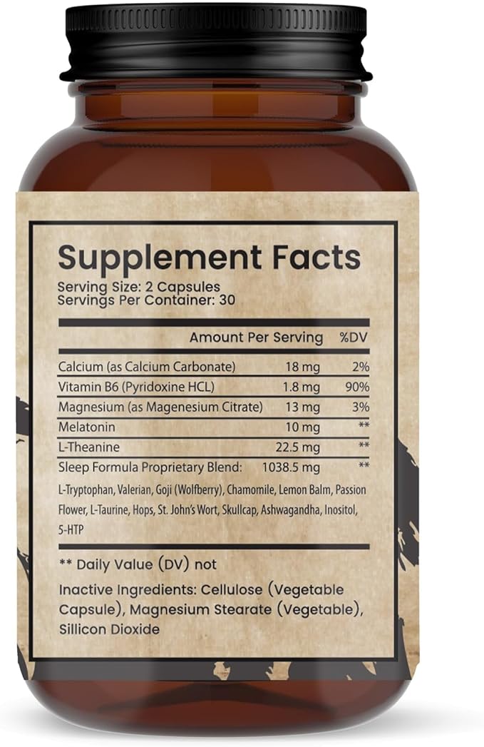 Sleep Easy Supplements 60 Capsules