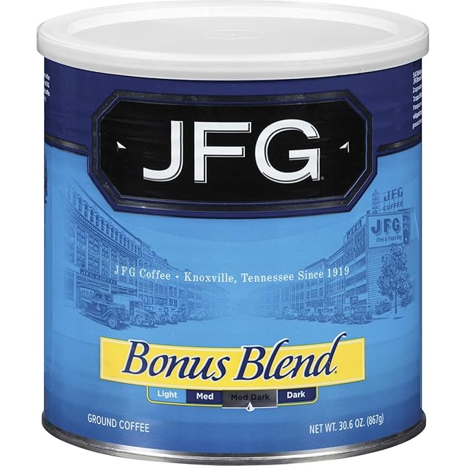 JFG Special Blend Medium-Dark Roast Ground Coffee 30.6oz Can (Pack of 1)