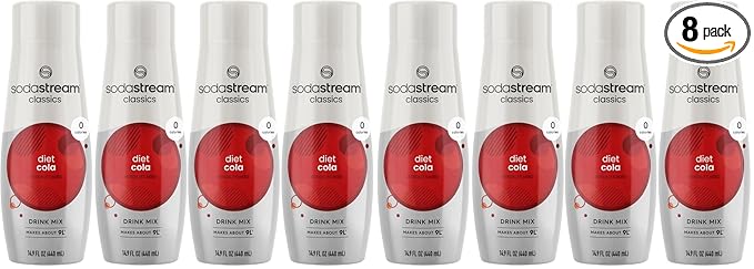 SodaStream Diet Cola14.9 Fl Oz (Packaging May Vary)(Pack of 8)