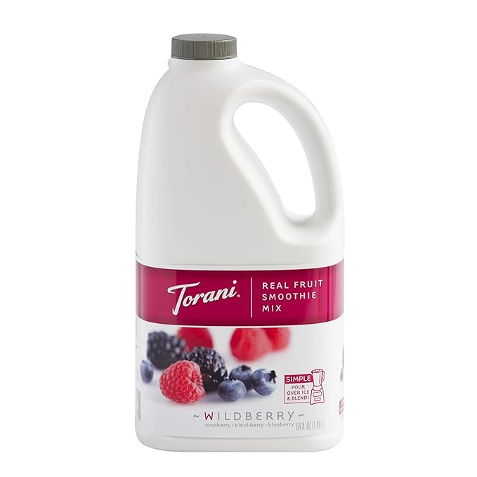 Torani Real Fruit Smoothie Mix Wildberry 64 Ounce