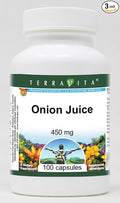 Onion Juice - 450 mg (100 Capsules ZIN: 521794) - 3 Pack