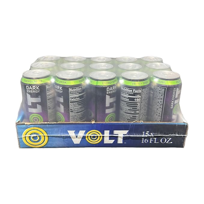 VOLT Dark Energy Drink (16 fl. oz. - 15pcs Case Berries)