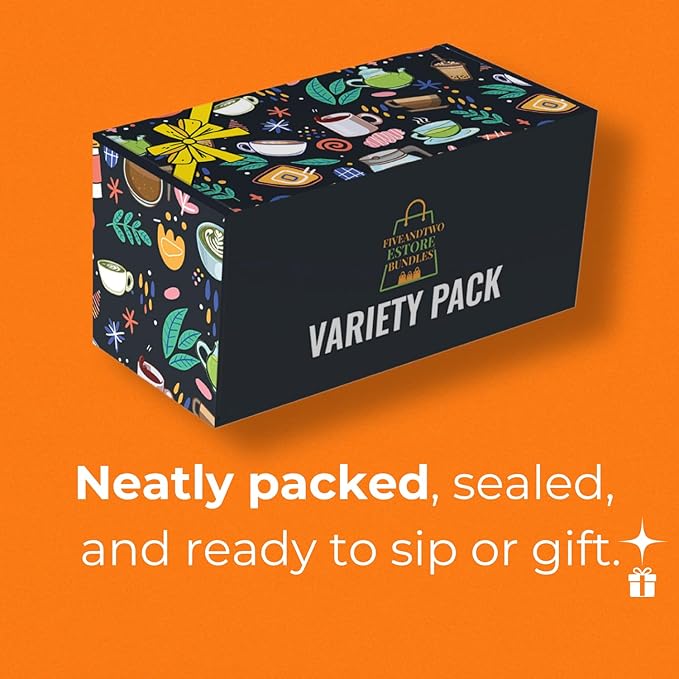 Dunkin K Pods Variety Pack – Original 100% Colombian Midnight Dark Roast Turtle Love Caramel Me Crazy Candy’d Almond French Vanilla Hazelnut – 16pcs 8 Flavors Coffee Gift Box Keurig Compatible