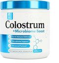Colostrum Powder | Grass-Fed Bovine Colostrum with Akkermansia Probiotic 1B AFU | Microbiome &amp Gut Support | High IgG Advanced Formula | 120 Servings